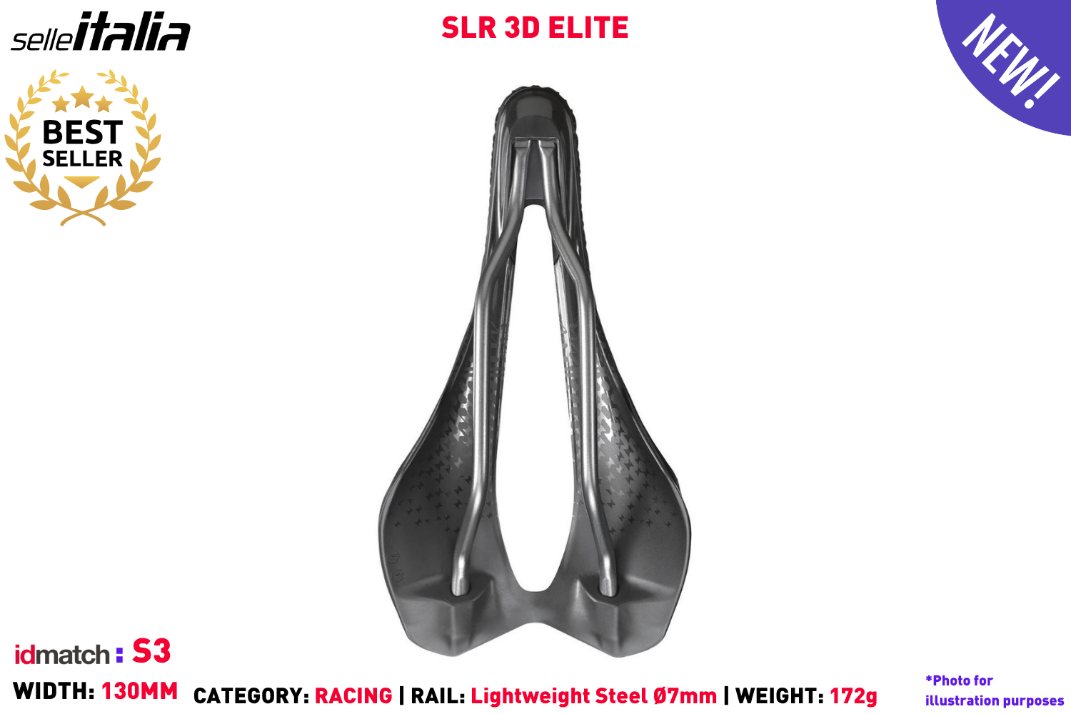 SLR 3D Elite - L3 | Hup Leong Company | The Bicycle People